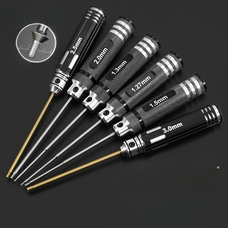 Rc Hobby Tool Kit - Set Obeng HSS/TiCN Hex Metrik Ultra