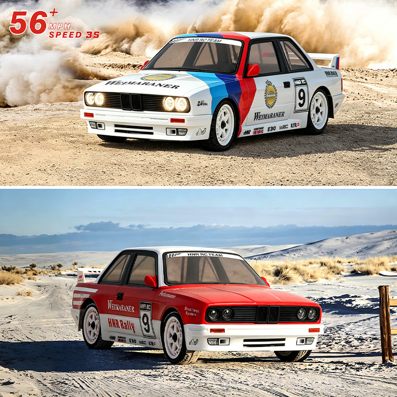Rc Hobby Drift Car - HNR RALLY WEIMARANER H9804 M3 56MPH+