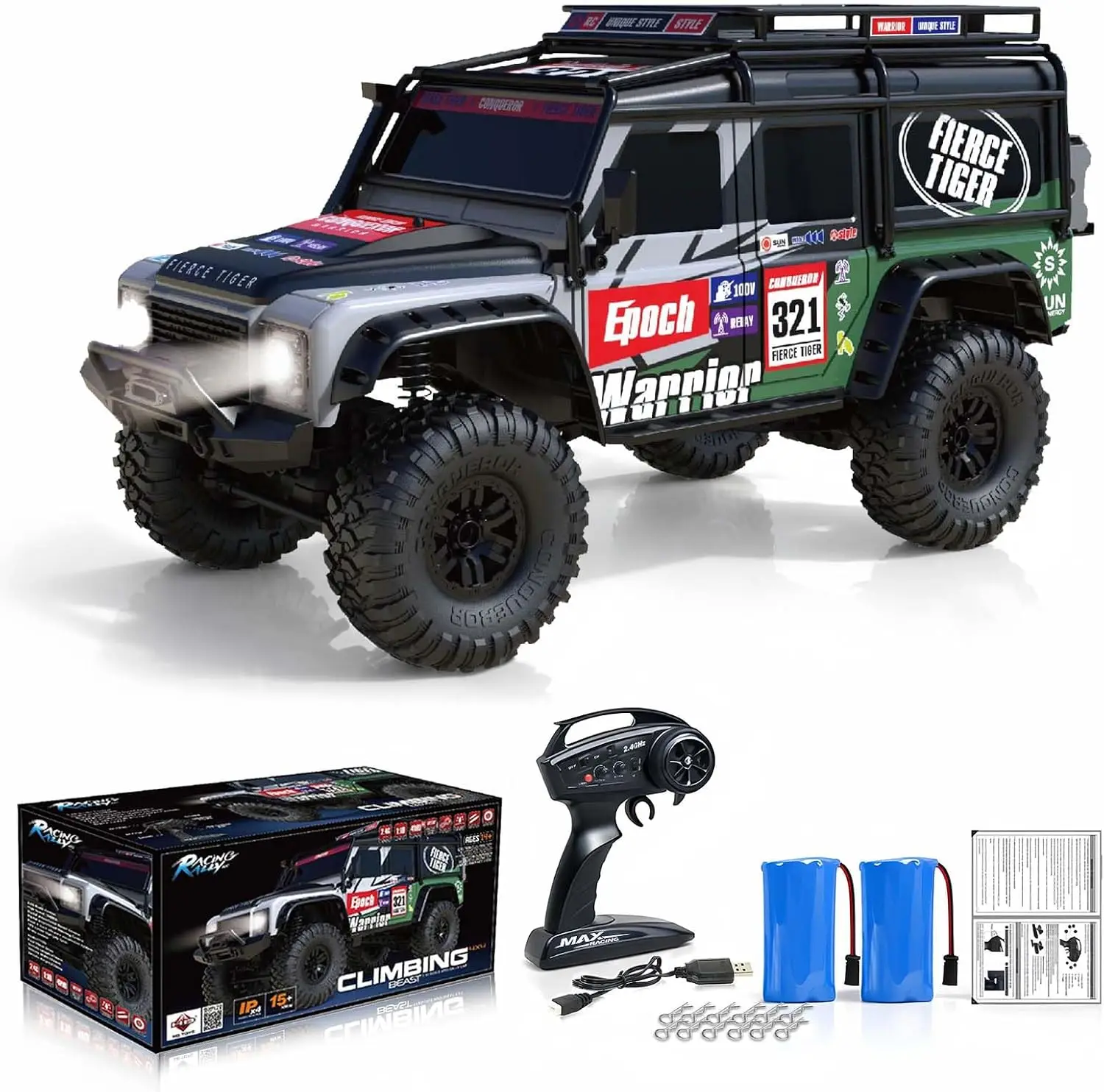 Rc Hobby Grade - Mobil RC Crawler Skala 1/10 RTR