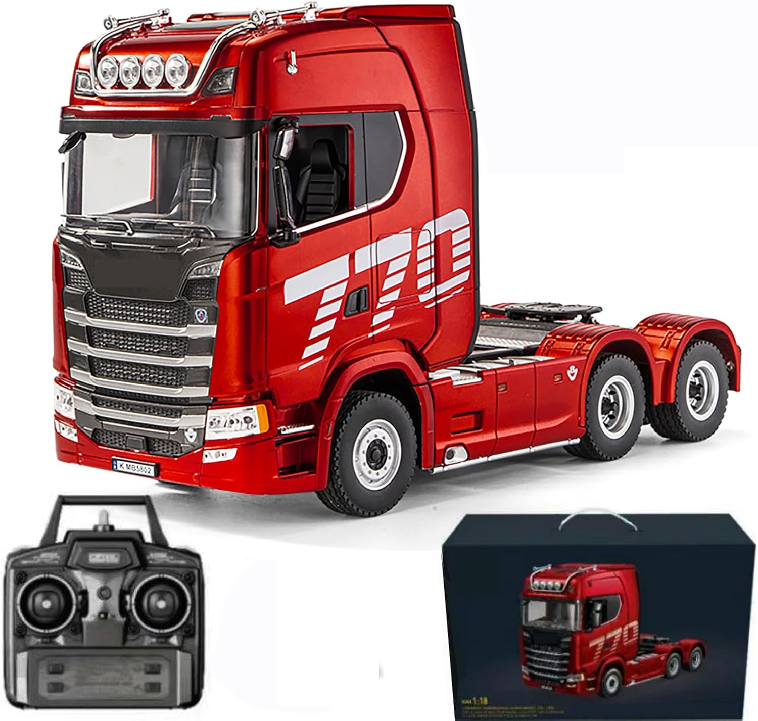 Rc Hobby Light - Mainan Truk Traktor RC Hobi Remote