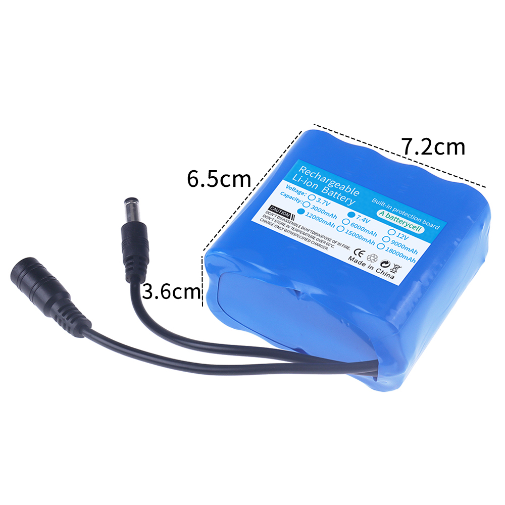 Baterai Lithium 2S4P 18650 7.4 - Rc Hobby Light ulasan dan harga