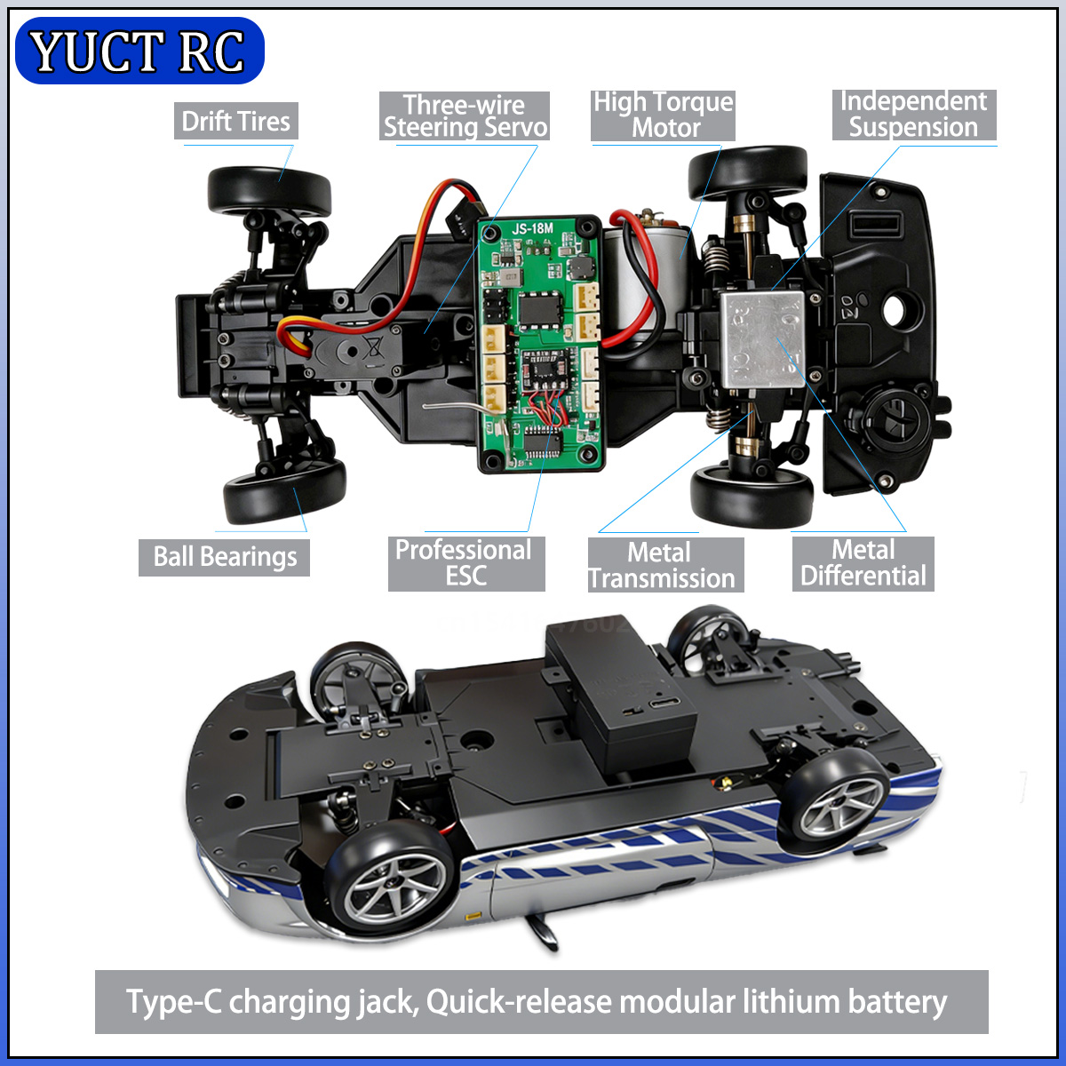 LDRC LD1899 1/18 Mobil RC Drif - Rc Hobby Drift Car ulasan dan harga