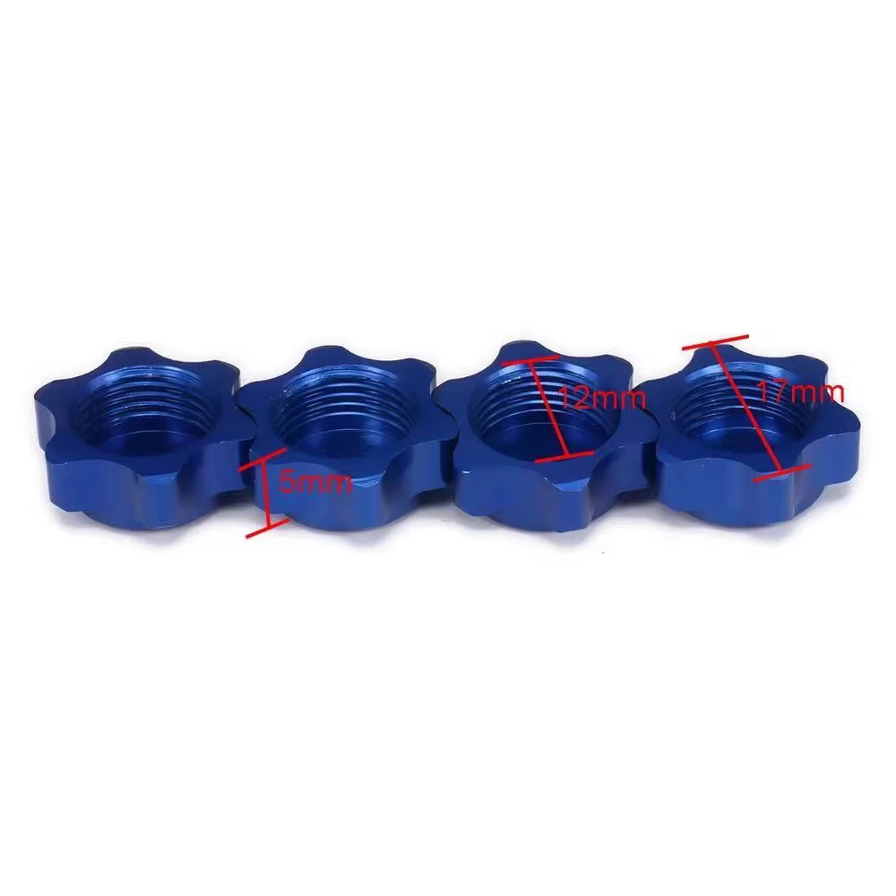 Mur baut roda aluminium 17mm d - Rc Hobby Zone ulasan dan harga