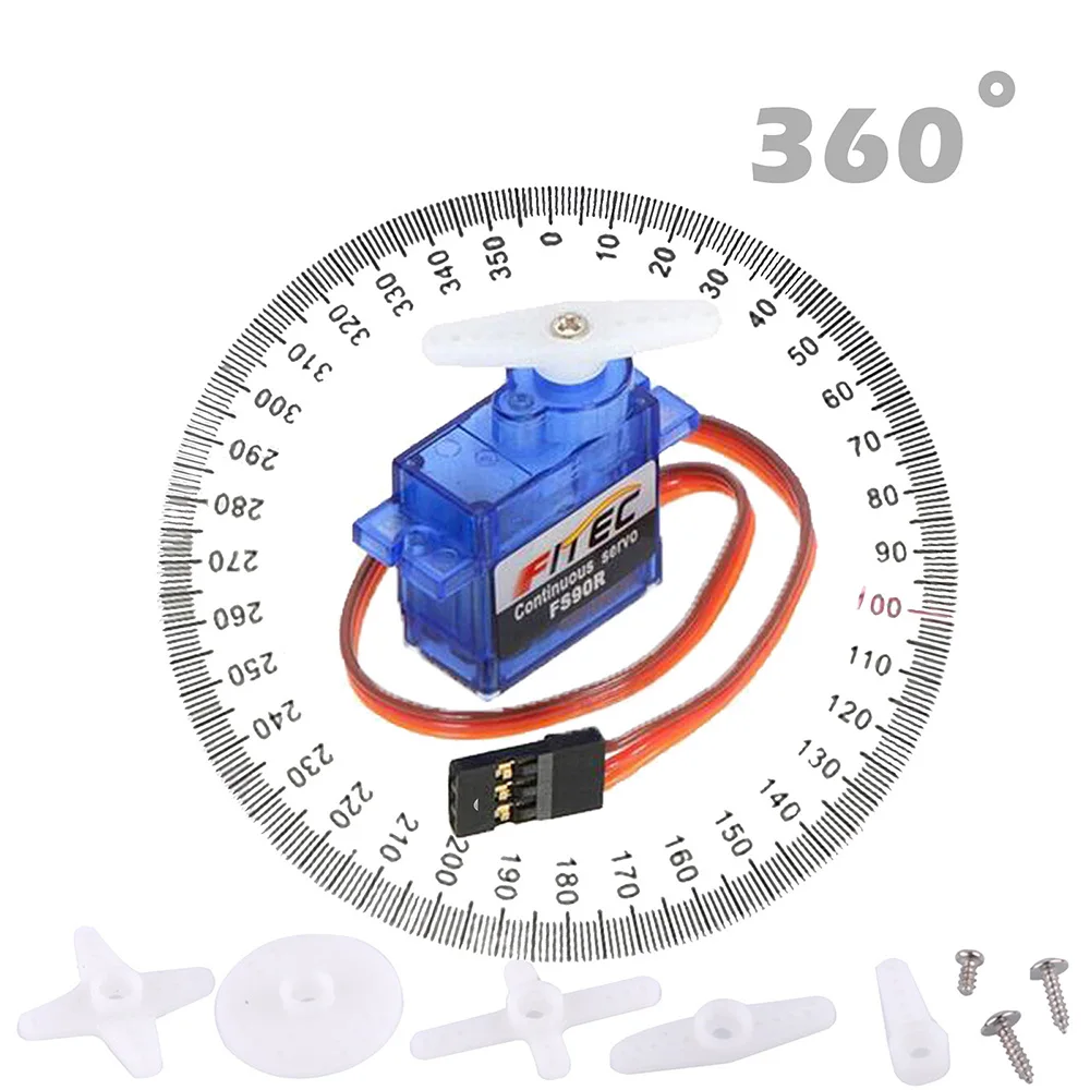 Feetech Mini FS90R mikro Servo - Rc Hobby Products ulasan dan harga