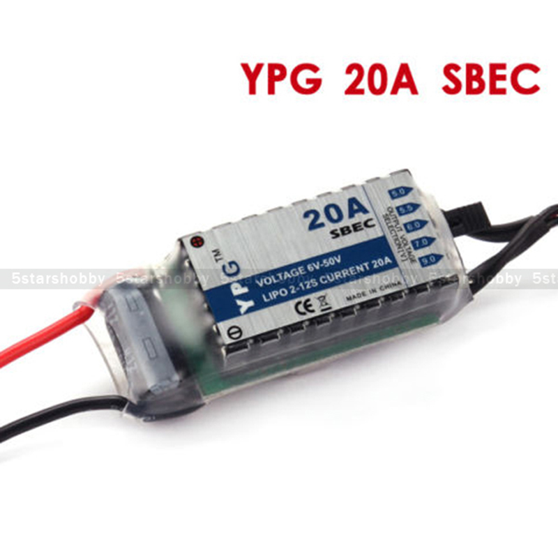 YPG HV SBEC ESC kualitas tingg - Rc Helicopter Hobby Grade ulasan dan harga