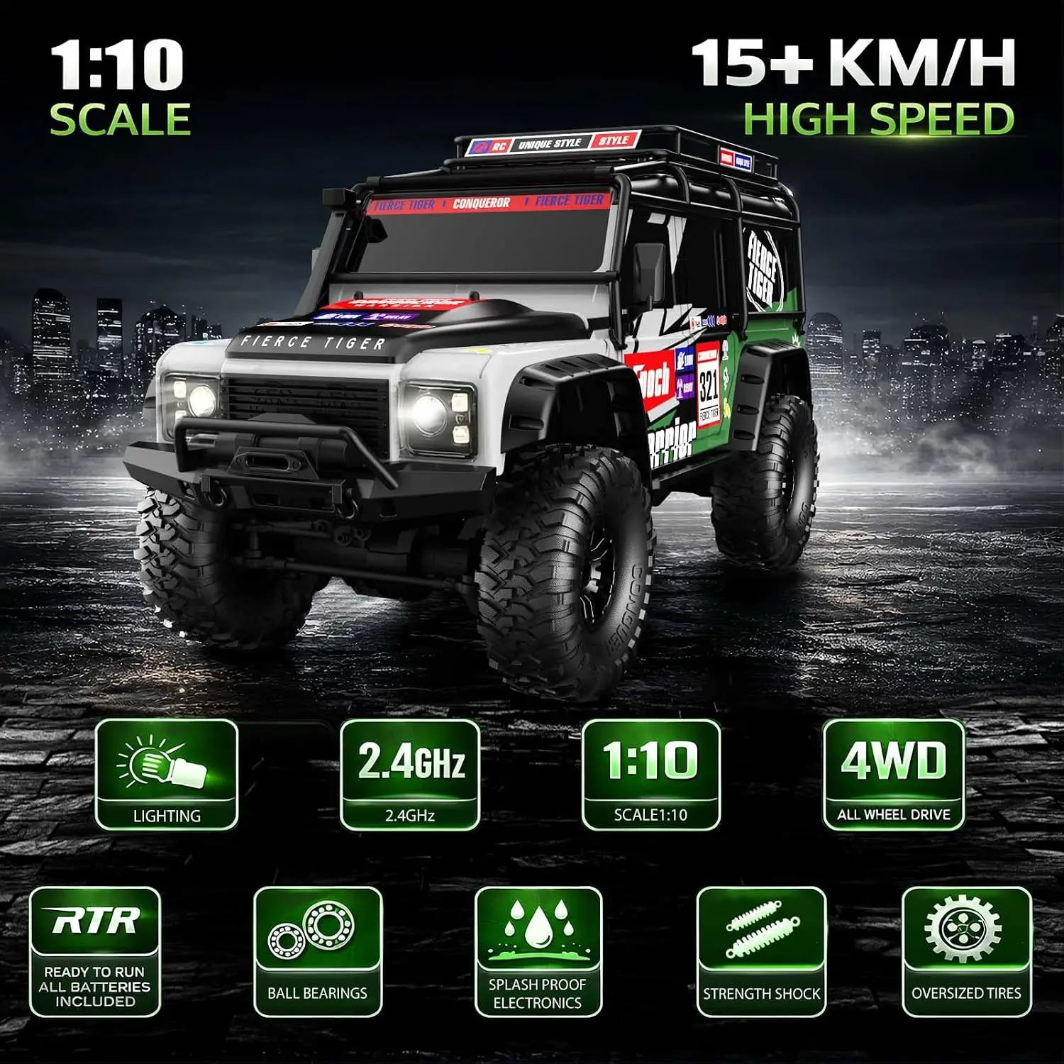 Mobil RC Crawler Skala 1/10 RT - Rc Hobby Grade ulasan dan harga