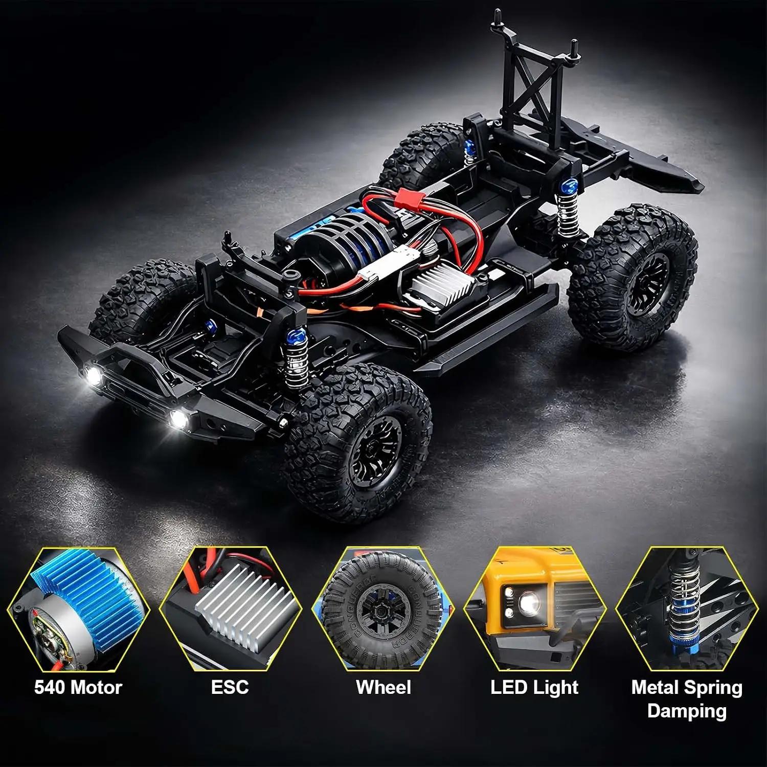 Mobil RC Crawler Skala 1/10 RT - Rc Hobby Grade ulasan dan harga