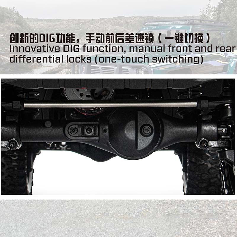 YIKONG YK4107PE 1/10 4WD Truk  - Rc Hobby Plus ulasan dan harga