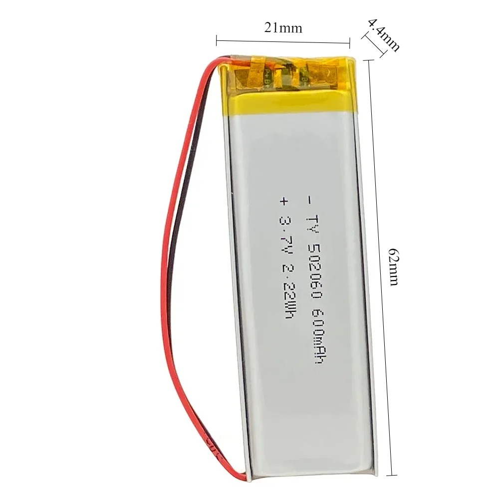 Lipo polimer 502060/522060 3.7 - Eachine Drone E58 ulasan dan harga