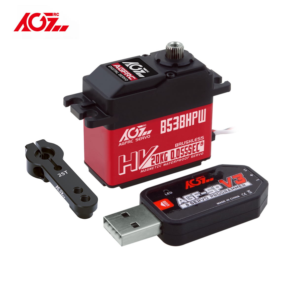 Servo AGFRC B53BHPW HV Super S - Rc Hobby Products ulasan dan harga