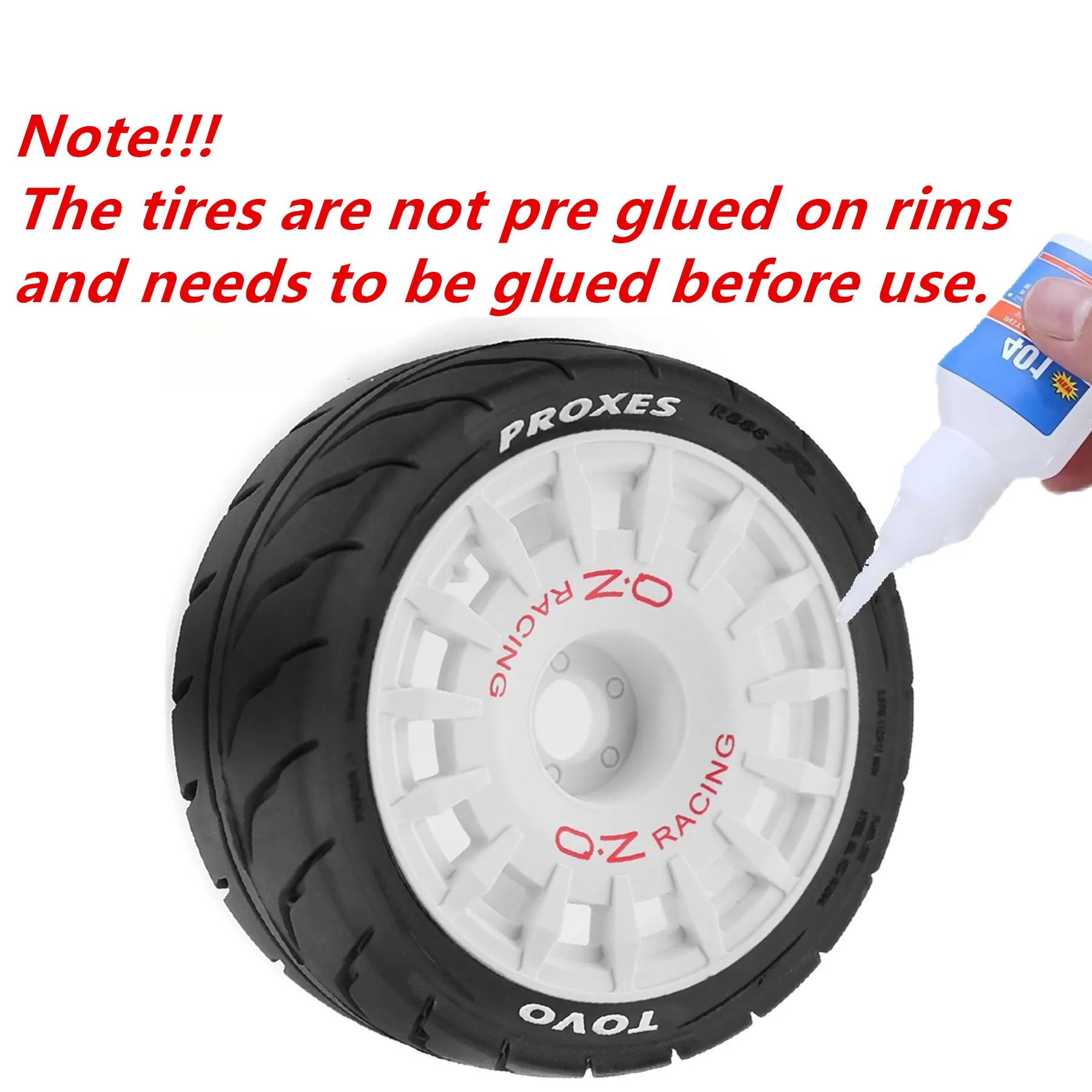 XILEZQF 4PCS Ban Touring On Ro - Rc Hobby Drift Car ulasan dan harga