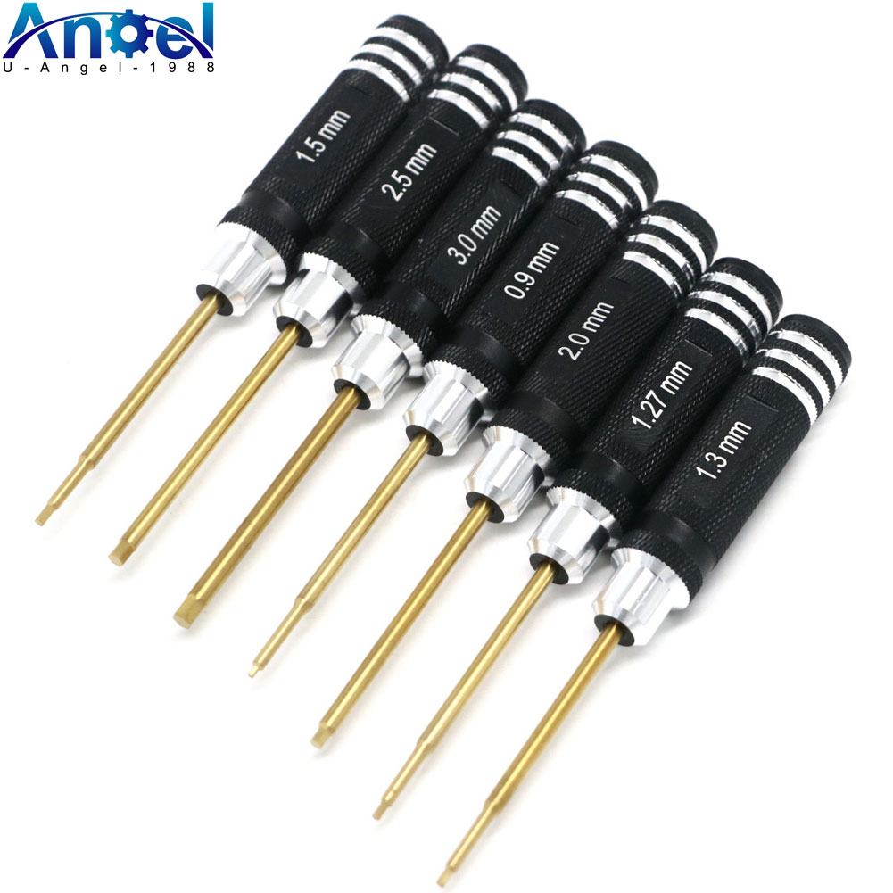 7 buah Set alat obeng heksagon - Rc Hobby Tool Kit ulasan dan harga